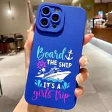 2026 nueva funda de teléfono mate, funda de teléfono diseño de ancla y rueda de crucero para iPhone 14 Pro Max 13 12 11 Xs Xr X  Galaxy S23 S22 S21 S20 Plus Note 20 10 regalo de pareja para él y ella regalo de San Valentín cumpleaños - Blanco antiguo - Ver 4