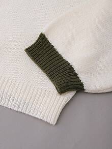 大码女式撞色前拉链连帽开衫