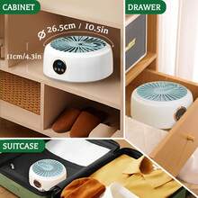 Portable Clothes Dryer - Compact Size, Fast Drying, Auto Heating, Suitable For Dorms And Small Spaces, No Battery Required