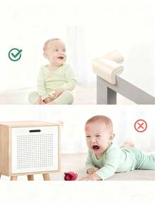 4片/8片/10片装儿童护角，加厚婴儿安全护角，防油防水速回弹护角/双面胶，请注意：粘贴前请彻底清洁表面，一次性全部粘贴，用力按压，粘贴后等待2小时再触摸。