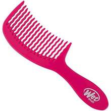 WET BRUSH, Detangling Comb, Black, Cepillo Desenredante, Desenreda Todo Tipo de Cabello, Diseño Ergonómico, Tecnología WaveTooth, Cepilla Fácil y Adiós Nudos, Color(Rosa) - Multicolor - Ver 1