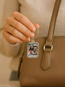 Customized Keychains, Personalized Photo Keychains, Photo Gifts, Personalized Keychain Gifts, Anniversary Gifts, Unique Couple Gifts ,For Family - Multicolor - View 5