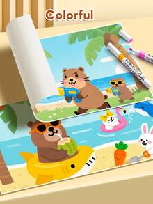 1盒丙烯马克笔，12/24/36/48/60/80/120色可选，艺术DIY涂鸦笔，彩色绘画水彩马克笔套装，丙烯马克笔，速干，适用于涂鸦和学校绘画（随机发货3种款式）