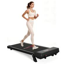 Homefitnesscode Electric Treadmill With Remote Control And LCD Display, 1-10 Kmh, 2.5 Ultra-Quiet, For Home And Office - màu đen - Xem 2