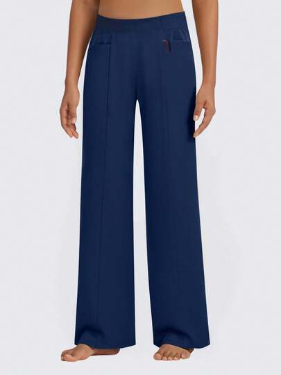 cimmuovere Pantalones casuales de pierna recta y holgada con múltiples bolsillos y cremallera lateral para enfermeras, personal médico, dentistas, veterinarios y personal de laboratorio