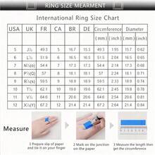 1 chiếc nhẫn Moissanite cắt kiểu công chúa 2 carat, nhẫn bạc S925 không gây dị ứng, nhẫn đính hôn/đám cưới/kỷ niệm phong cách Bohemian, trang sức thiết yếu cho năm mới, Giáng sinh, sự kiện trang trọng, kèm hộp quà tặng - Bạc - Xem 10