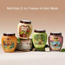 1000克受损分叉修护发膜 | 蕴含咖啡、百香果、芒果和摩洛哥阿甘油 | 强韧发丝，减少断裂和毛躁，4种香型可选 - 彩色 - 查看 2