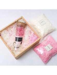 1 Pack Of 20 Grams, Colored Wrinkled Paper Grass Filling, Suitable For DIY Gift Box Filling, Packaging, Weddings, Valentine's Day Gifts, Easter Gifts, Birthday Party Decorations, Valentine's Day Decorations, Gift Packaging Supplies - Multicolor - View 4