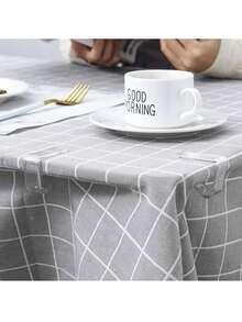 12-1 Pack Tablecloth Clips Clear Non-Slip Fixing Clips Kitchen Tablecloth Clips Home Tablecloth Non-Slip Fixers Clear Plastic Tablecloth Clips Suitable For Wedding Parties And Family Dinner Tablecloth Fasteners Kitchen And Restaurant Hotel Essential Gadgets - Multicolor - View 11