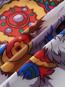 和服开衫，日式羽织长袍，飘逸印花凉爽面料男女通用和服开衫，欧美简约休闲衬衫上衣，角色扮演披风薄外套，中国风舞狮新年表演