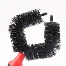 Bicycle Tire Cleaning Brush, MTB Road Bike Chain Cleaning Brush, Wheel Rim Brush, Cleaning Tool For Washing Tires, Rims, Hubs And Gears - Multicolor - View 3