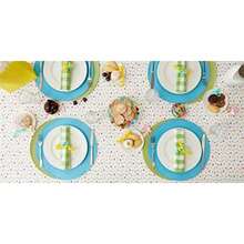 DII Mantel para Cena de Fiesta, Multi Polka Dots, 14x72, 1, 1(264.2 x 152.4 cm (Rectangular)) - Multicolor - Ver 7