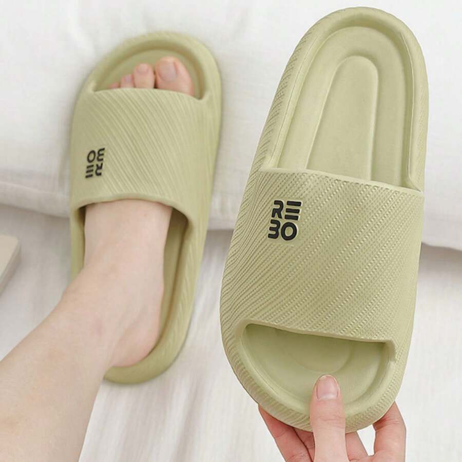 男女通用EVA浴室拖鞋，夏季室内情侣凉鞋