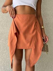 Shorts Skirt (Marrant) - Marrón - Ver 4
