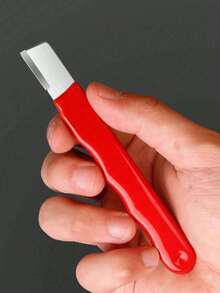 1件装异形刀片磨刀石，小巧便携磨刀器，多功能户外园艺剪刀双用途刀刃修复工具，园艺果树修枝剪 - 彩色 - 查看 6