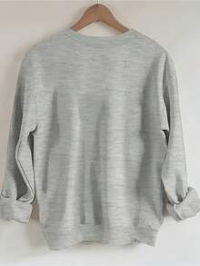 2023 New Year Outfit Women Ladies Mahjong Social Club Pattern Hoodie - Soft Round Neck Pullover With Chinese Characters And Mahjong Tiles Design, Casual Long Sleeve All-Season Comfortable, H-Shaped Regular Fit, Suitable For Mahjong Competitions And Casual Wear, Autumn Women's Hoodie, Autumn Women's Clothing, Women's Long Sleeve Shirt, Autumn Women's Shirt, Women's Autumn Top, Women's Autumn Clothing, Women's Autumn Shirt, Women's Autumn Top, Women's Autumn Clothing, Women's Autumn Shirt Loose And Comfortable New Year Outfit Women - 白色 - 查看 10