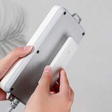 1/2/5/10个装 自粘式桌面插座固定器 悬挂式电源条线缆整理器 壁挂式固定器 可拆卸壁挂式