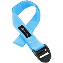 ProsourceFit Correa de Yoga de algodón Duradero con Hebilla para Estiramiento, flexibilidad y Terapia física(Agua) - Multicolor - Ver 2
