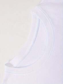 Black, Gothic Style Print Pattern (2D) Plus Size Men's-Shirt, Fashion Plus Size Men's-Shirt, 180g Cotton Plus Size Men's-Shirt, Street Retro Style-Shirt, Y2K Style-Shirt, Men's E3QA - 白色 - 查看 4