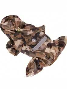 Camouflage Pet Raincoat Double-Layer Raincoat Suitable For Autumn And Winter Waterproof, Snow Proof, Warm, Cat And Dog Universal - Multicolor - View 6