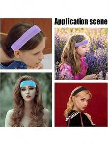 12pcs Random Color Sports Headband Yoga Fitness Sweatband Anti-Slip Sweatband Tennis Headband, Hair Accessories, Women' Hair Accessories, Hair Accessories, Women's Hair Accessories, Hair Accessories, Hairdressing Tools, Curly Hair Accessories, Hair, Hair Accessories, Accessories, Autumn Hair Accessories, Travel, Hairdressing Tools, Women's Accessories, Hairdressing Supplies, Autumn, Hair, Hair Accessories, Travel Women's Hair Accessories, Women's Hair Accessories, Hairdressing Tools, Hairdressing Supplies, Supplies, Beauty Accessories, Gifts, Travel Women's Gifts, Hairdressing Supplies, Christmas Gifts - 彩色 - 查看 7