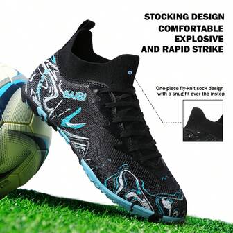 Men Soccer Shoes Women Indoor Outdoor Football Cleats Unisex Baseball Turf Shoe Youth Rugby Adult AG FG TF Football Boots Wide Training Sneaker