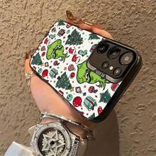 Funda para teléfono  What a Christmas What Joy Compatible con fundas para teléfonos   17  16 Pro Max  15 Pro Max  13 y  12 Fabricada en material TPU, proporciona protección contra golpes y caídas. Es un gran regalo para familiares, amigos, novios, novias y Halloween. - Color mixto 4 - Ver 6