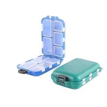 Wielofunkcyjna, wielowarstwowa skrzynia do przechowywania sprzętu wędkarskiego – przenośna skrzynia do przechowywania haczyków i akcesoriów wędkarskich, idealny prezent dla miłośników wędkarstwa, wytrzymały materiał ABS - Wielokolorowe - Zobacz 7