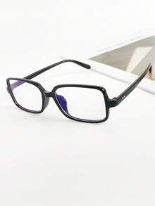 1pc Lightweight Rectangular Women's Glasses - Multicolor - View 3