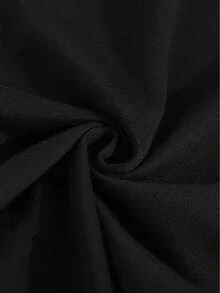 Descarga pantalones deportivos para mujeres Jogger, conjunto deportivo negro, pantalones con puños en el tobillo, ropa de gimnasio cómoda, atuendo casual femenino, look deportivo urbano - Negro - Ver 6