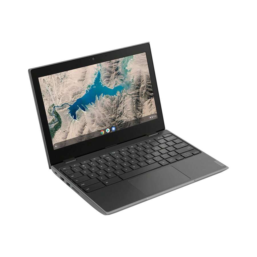 Refurbished - Lenovo Chromebook 100e 2nd Gen 11.6" 4GB 32GB EMMC AMD A4-9120C 1.6GHz ChromeOS, Black - 黑色 - 查看 1