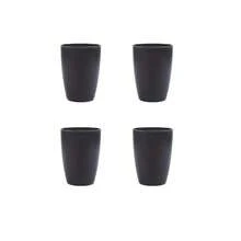 Black Reusable Tableware Set, Plates, Bowls, Cups, Durable, Suitable For Home Kitchen, Dining Room, Camping, Outdoor - Black - View 9