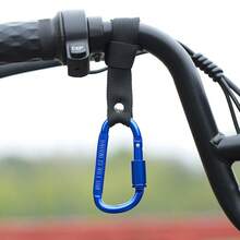 1pc Multi-Function No-Drill Bicycle & Electric Bike Hook, Suitable For Electric Vehicles, Motorcycles, Scooters, Universal Hook, Delivery Hook, Luggage & Raincoat Storage Hook, Helmet Hook