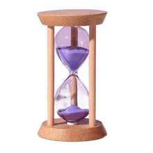 1/3/5 Minutes New Wooden Mini Desktop Decoration Sand Clock Creative Timers Sandglass Kitchen For Kids Gift