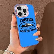 Hot Fashion C-Corteizs Phone Case Compatible With  16 15 14 13 12 11 Pro Max X XR XSMAX 8 7 Plus Matte Shockproof Back Cover, Cover Compatible With  17 Pro Max Case,  17 Pro Case,  17 Case,  16 Pro Max Case - z1 - 查看 9