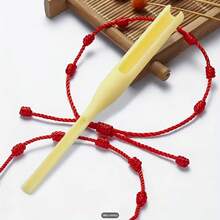 1pc Rose Beading & Knotting Tool, Rose Flower Making Material, Rose Flower Craft Kit - Multicolor - View 2