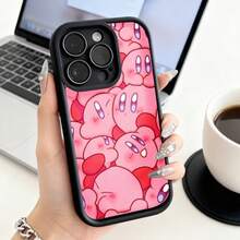 Funda de Teléfono con Patrón de  y Personajes Lindos para  14 Pro Max  13  12  Galaxy S23 S22 S21 Protector de Teléfono Funda de Pareja Regalo para Novio Novia Regalo de Vacaciones - Blanco - Ver 1