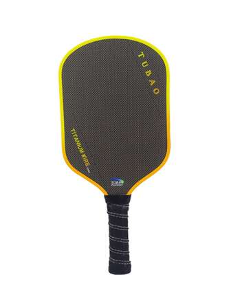  TuBao Pickleball Paddle 16mm Carbon Fiber Set - Sports Accessory With Gradient Pattern, Titanium Wire & Semi-Dome Design, Honeycomb Core Shock-Absorb & Perforated Grip For Men Women Beginners Intermediate Players In Competition & Training