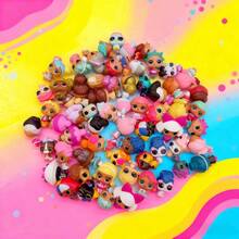 10pcs New Exquisite LOL Surprise Mini Random Doll Series Toys, Birthday Gift, PVC Material, 3cm High, Holiday Gift, Christmas Gift - Multicolor - View 5