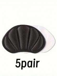 QKC 2 双装 - 记忆海绵鞋跟垫，可调节尺寸，防滑防磨，适用于男女运动鞋、男士训练鞋、跑步鞋等夏季鞋款，配件礼品之选 - 黑色 - 查看 10