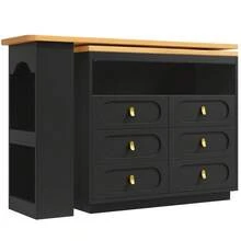 Slide Out Organizer - Black + MDF - View 6
