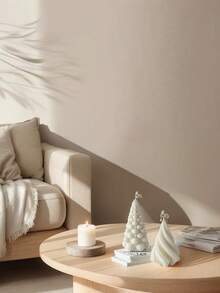 1 pezzo Candela natalizia, candela aromaterapica geometrica fatta a mano, molto adatta per la decorazione della stanza, la decorazione del centro del tavolo da pranzo, feste, matrimoni e regali per la festa della mamma, decorazioni natalizie, decorazioni per la casa, decorazioni per compleanni, decorazioni natalizie, regali di Natale