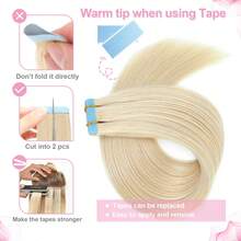 60Pcs /3packs 150g Tape In Hair Extensions Human Hair Straight Natural Black Real Human Hair 12 Inch 20pcs 50g/Pack Seamless Skin Weft Tape In Extensions For Women Natural Looking For Adding Volume Holiday& Daily Used - S60 - 查看 5