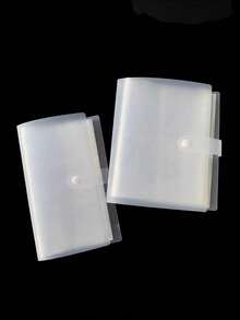 84-Compartment/160-Compartment Transparent Plastic Jewelry Storage Bag, Dustproof And Oxidation-Resistant Jewelry Packaging Bag, Necklace, Bracelet, Ring, And Earring Storage Bag.(The Built-In PVC Jewelry Pouch Is Not Considered Part Of The Product Category.) - Clear - View 14