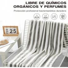 Toallas de Baño de Alta Calidad,Toallas de Baño Grandes,2 Pack Juego de Toalla de Vellón Coral,Ultra Suave de Secado Rápido,Altamente Absorbente,Fuerte Absorción de Agua para Hotel, Gimnasio - Gris - Ver 4