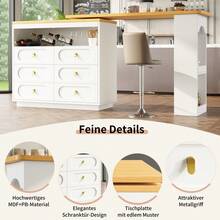 Slide Out Organizer - White + MDF - View 4