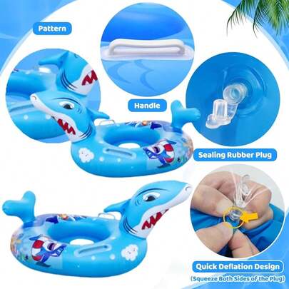 Boia de ANIMAIS Com Assento – Segurança e Diversão Para Piscina