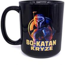 D Mug BO-KATAN KRYZE Quote Coffee Mug The Mandalorian TV Series Inspired 11oz Black Ceramic - LADYKRYZE11盎司 - 查看 3