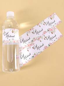 10 pezzi Etichette adesive per bottiglie Eid Mubarak, design con stelle, luna, lanterne e fiori, etichette regalo Ramadan Kareem, involucri per bottiglie d'acqua di carta per feste di Ramadan, perfetti per celebrazioni di Ramadan, forniture per feste di Eid Al-Fitr, decorazioni di Ramadan - Multicolore - Visualizzare 9