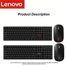 Lenovo Professional Dual-Mode Wireless Keyboard And Mouse Set For Business & Home Office | 105-Key Full-Layout Keyboard With Number Pad & Precision Optical Mouse | Universal Compatibility With Laptop, PC, Desktop, Tablet Via Advanced 2.4GHz Wireless + Wireless Link Technology | Lightweight, Durable Construction With Simple, Fashionable Design For Enhanced Productivity And Cord-Free Convenience - Multicolor - View 8
